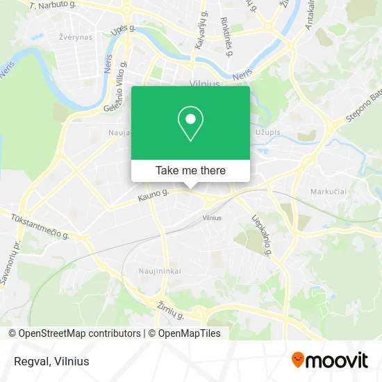Карта Regval