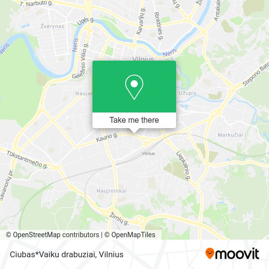 Карта Ciubas*Vaiku drabuziai