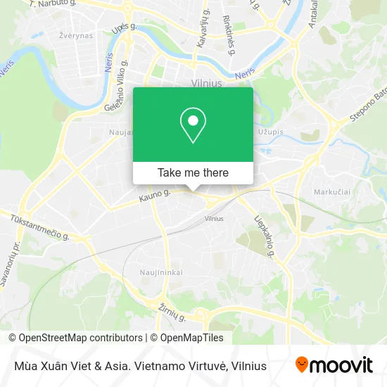 Карта Mùa Xuân Viet & Asia. Vietnamo Virtuvė