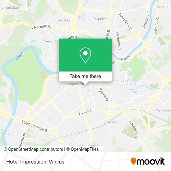 Hotel Impression map