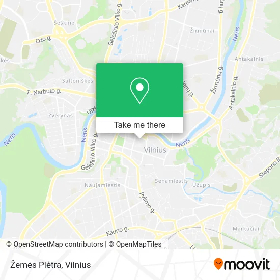 Карта Žemės Plėtra