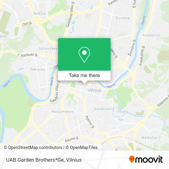 Карта UAB Garden Brothers*Ge