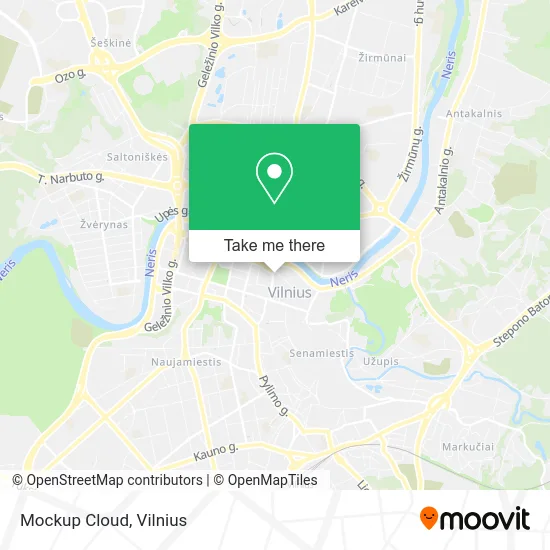 Карта Mockup Cloud