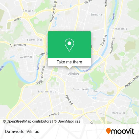 Карта Dataworld