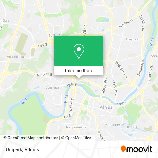 Карта Unipark