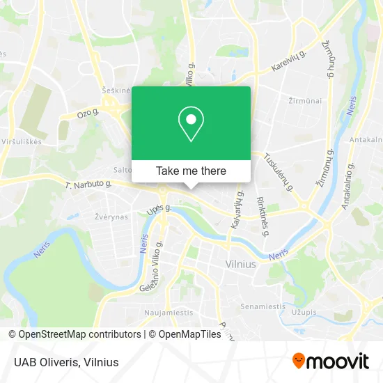 Карта UAB Oliveris