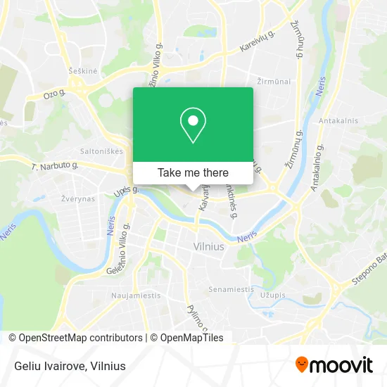 Карта Geliu Ivairove