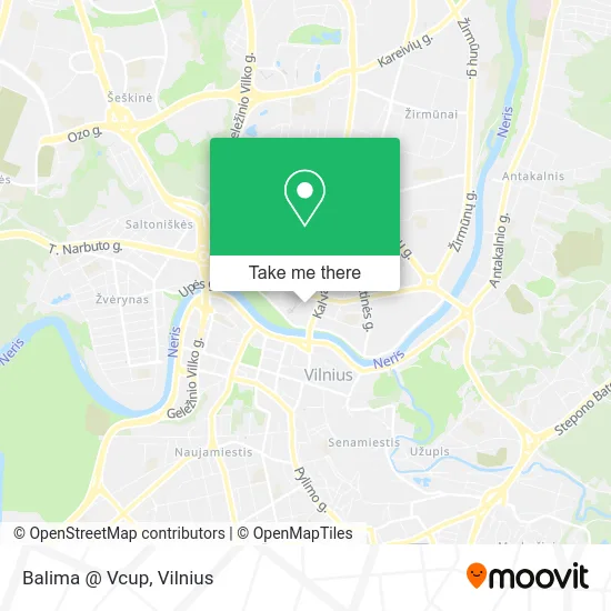 Balima @ Vcup map