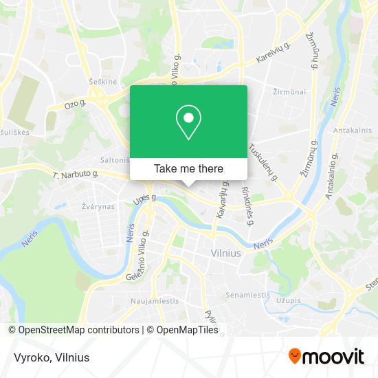 Карта Vyroko