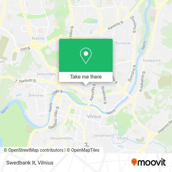 Карта Swedbank It