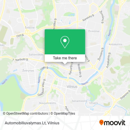 Карта Automobiliuvalymas.Lt