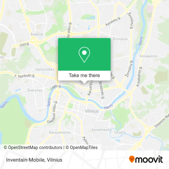 Карта Inventain-Mobile