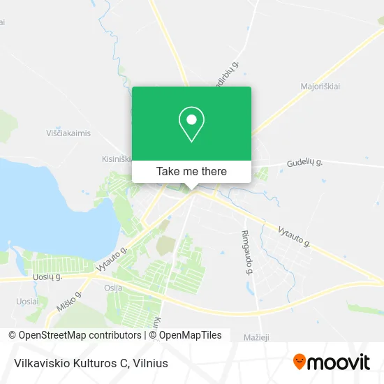 Карта Vilkaviskio Kulturos C