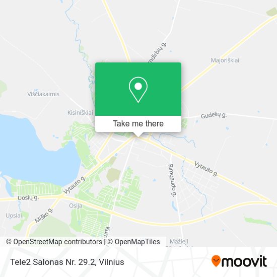 Карта Tele2 Salonas Nr. 29.2
