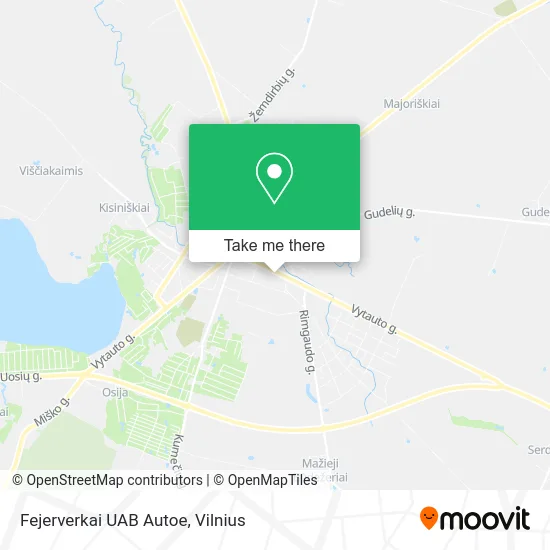 Карта Fejerverkai UAB Autoe