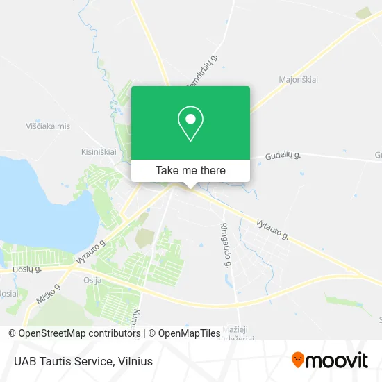 Карта UAB Tautis Service