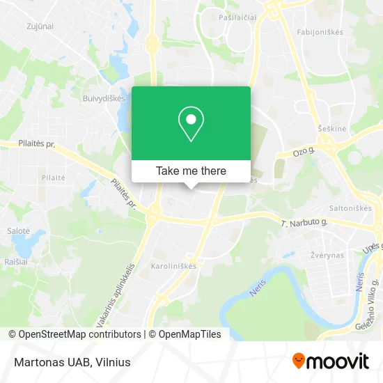 Карта Martonas UAB
