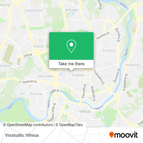 Карта Visstudio