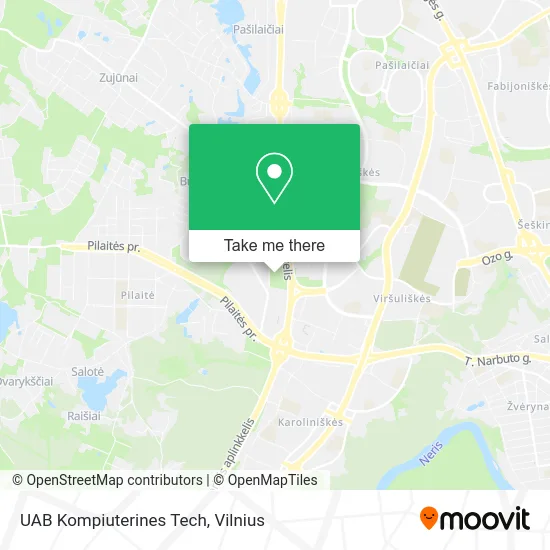 UAB Kompiuterines Tech map