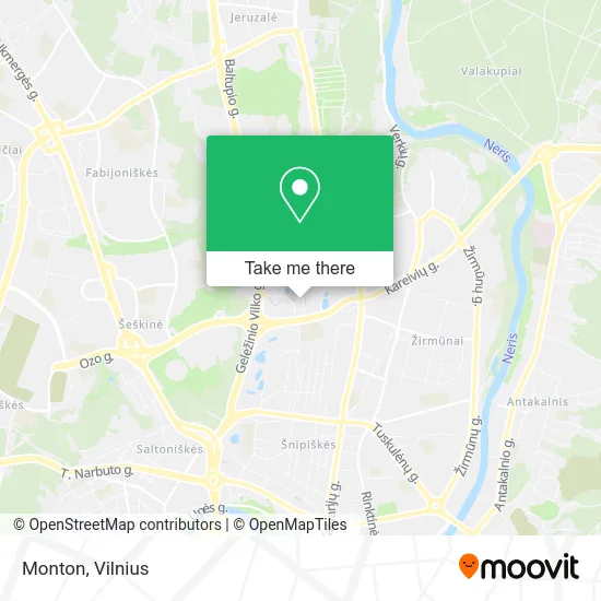 Карта Monton