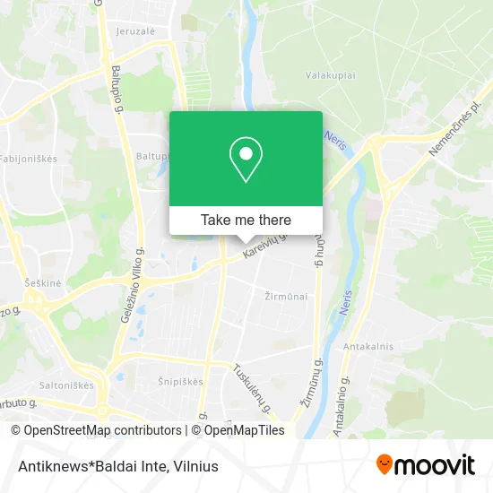 Карта Antiknews*Baldai Inte