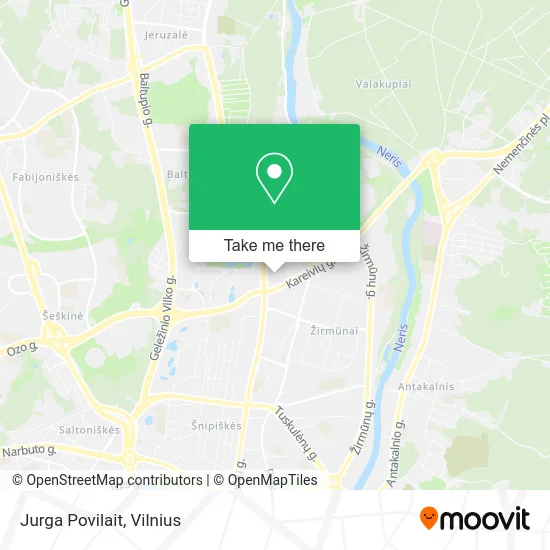 Карта Jurga Povilait