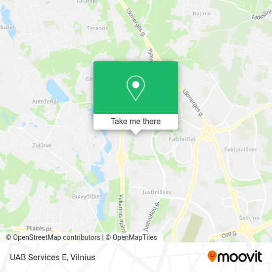 Карта UAB Services E