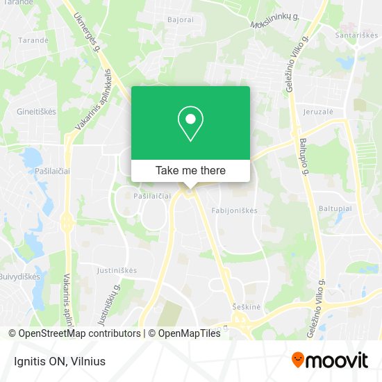 Карта Ignitis ON