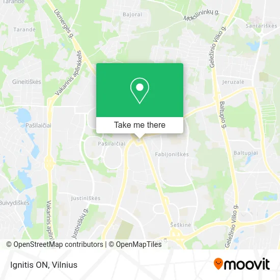 Карта Ignitis ON