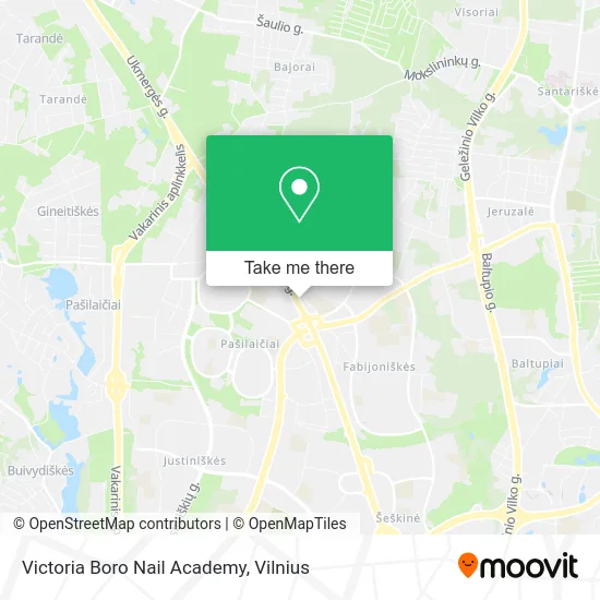 Карта Victoria Boro Nail Academy