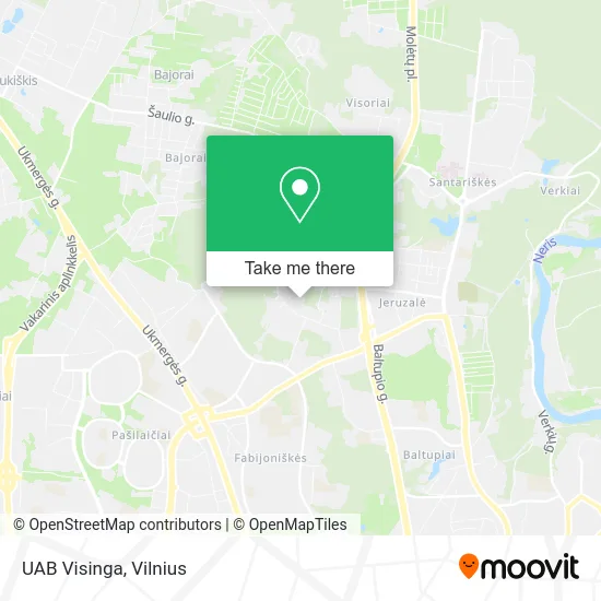 UAB Visinga map