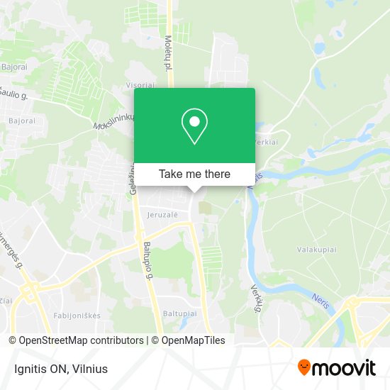 Карта Ignitis ON