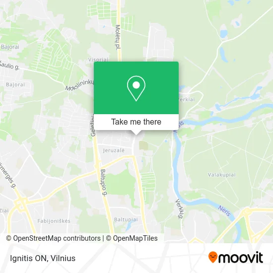 Карта Ignitis ON