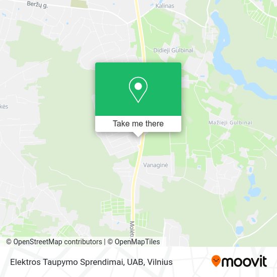 Карта Elektros Taupymo Sprendimai, UAB