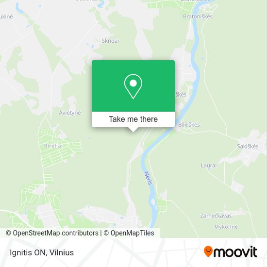 Карта Ignitis ON