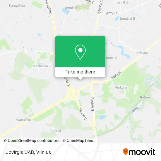 Карта Jovirgis UAB