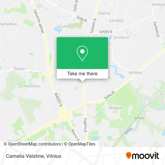 Карта Camelia Vaistine