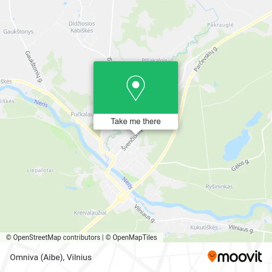 Карта Omniva (Aibe)