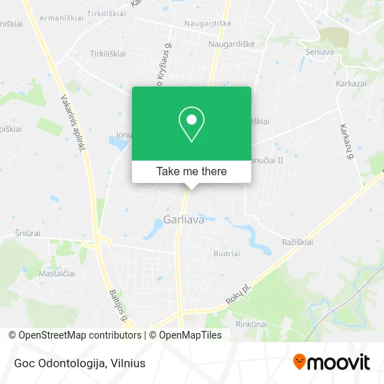 Карта Goc Odontologija