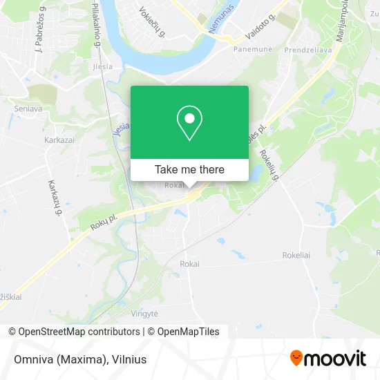 Карта Omniva (Maxima)