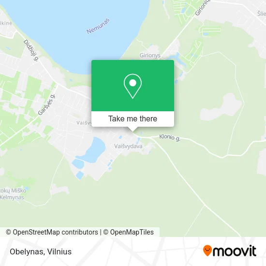 Карта Obelynas