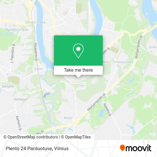 Карта Plento 24 Parduotuve