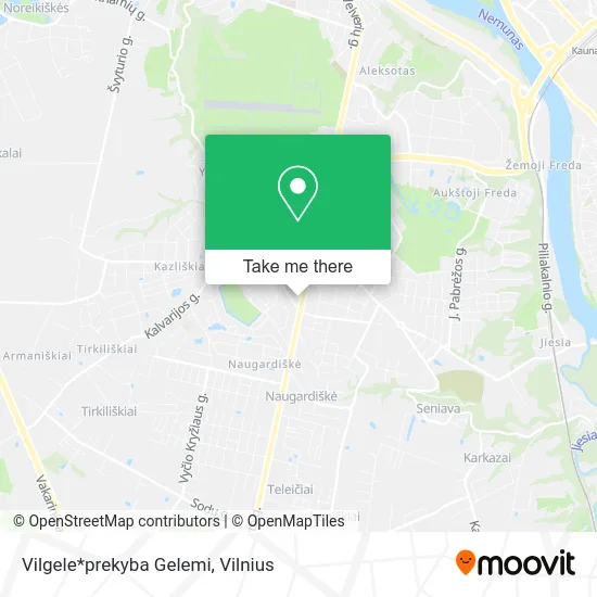 Карта Vilgele*prekyba Gelemi