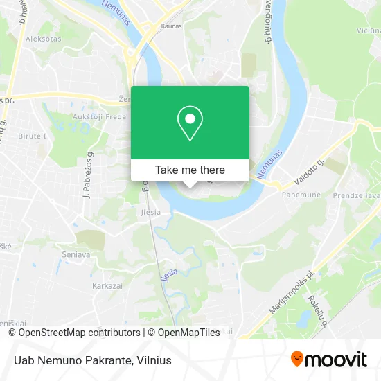 Карта Uab Nemuno Pakrante