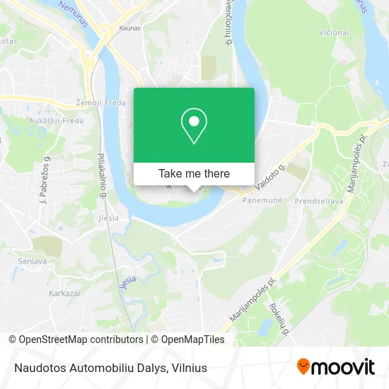 Карта Naudotos Automobiliu Dalys