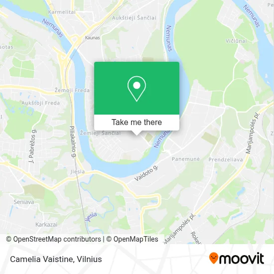 Camelia Vaistine map