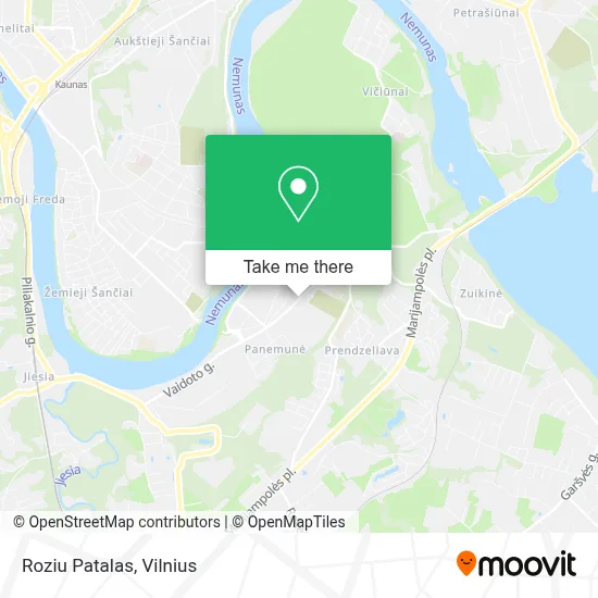 Roziu Patalas map