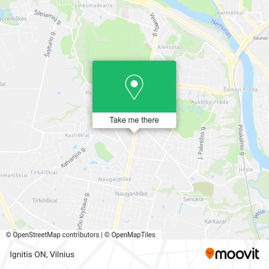 Карта Ignitis ON
