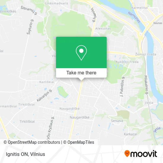 Карта Ignitis ON