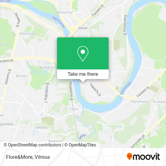 Flore&More map